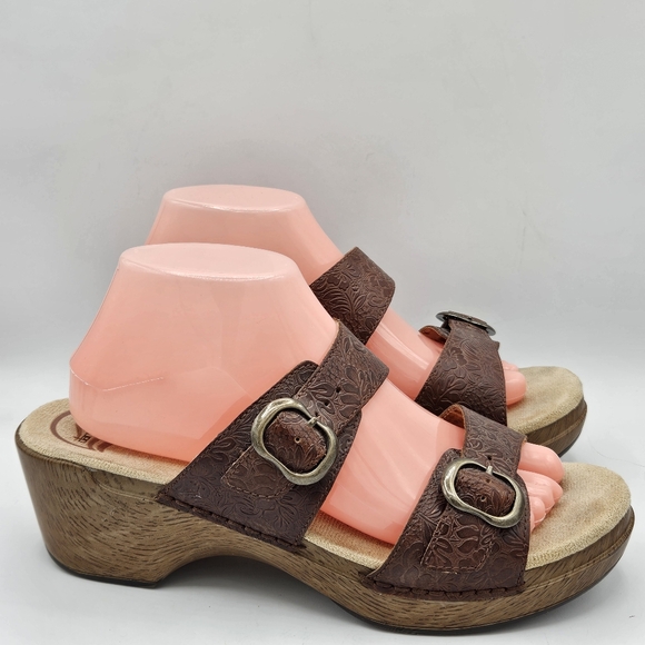 Dansko Sophie leather strap sandals size 41 us size 10.5/11 - Picture 3 of 16